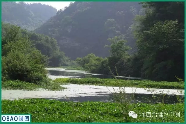 河道滞留塘系统处理山区污染河水 河道滞留塘系统处理山区污染河水