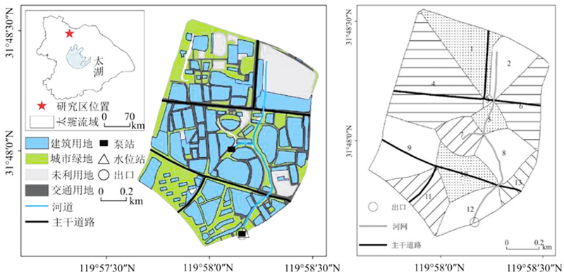 常州双桥浜河雨水汇集面